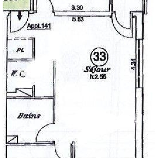  IMMOLIVIER : Appartement | VANDOEUVRE-LES-NANCY (54500) | 56 m2 | 81 000 € 